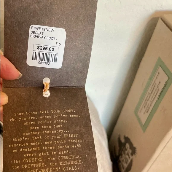 NWT Junk Gypsy by Lane White Boots - Picture 12 of 13